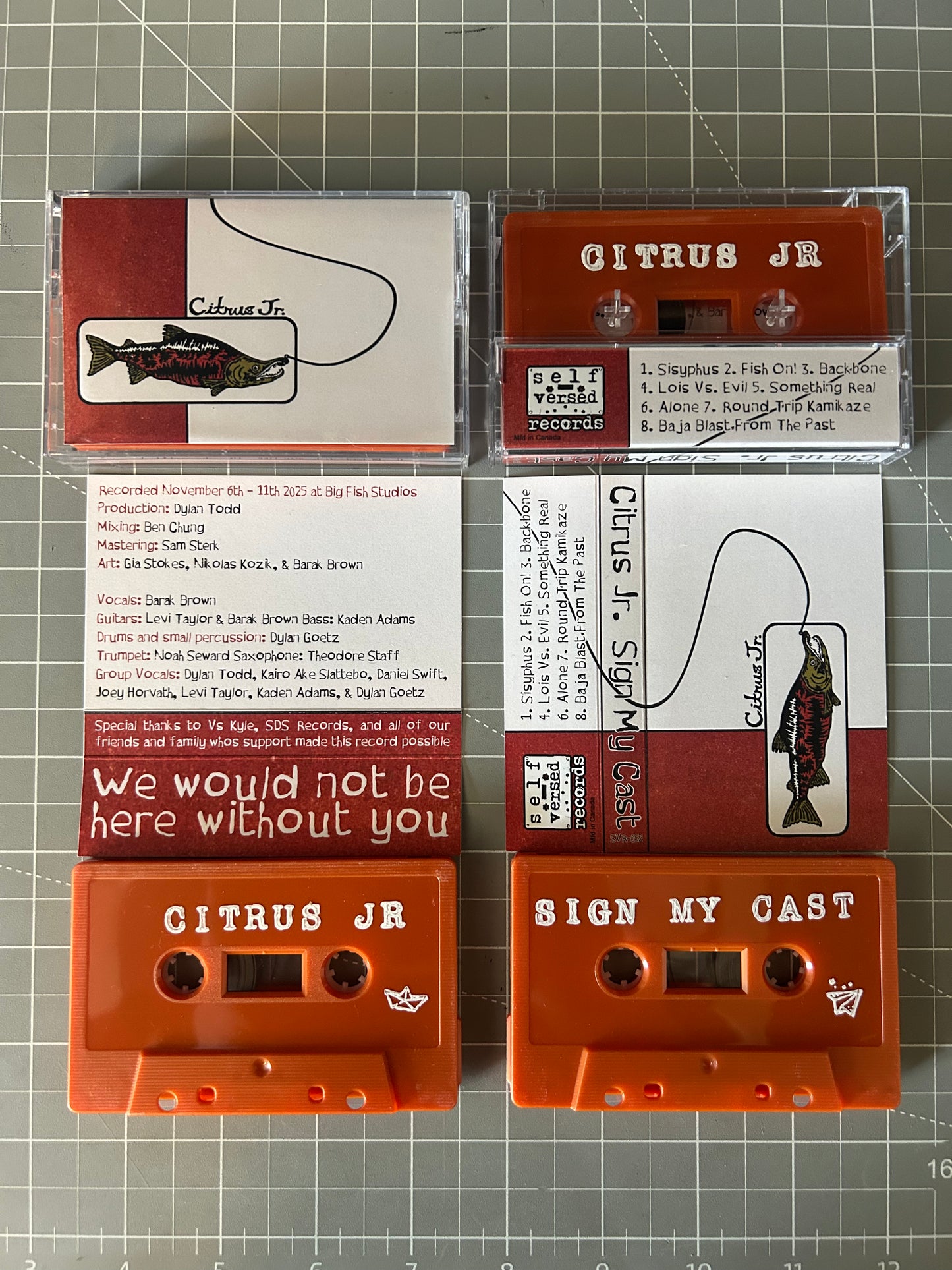 Citrus Jr. - Sign My Cast Cassette