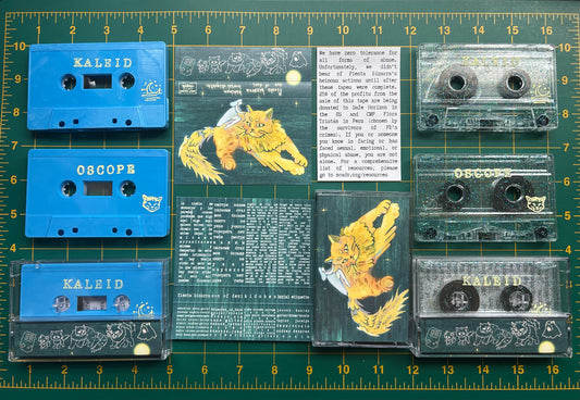 son of deni / Kidchen / Burial Etiquette - Kaleidoscope Split Cassette